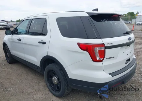 2018 Ford Police Interceptor from USA, damaged, VIN 1FM5K8AR7JGC17545